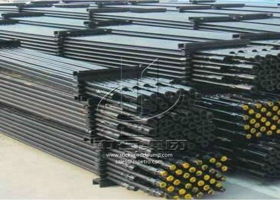 Steel Oil Sucker Rod Customized Length Steel Grade C D K HY KD OEM Service