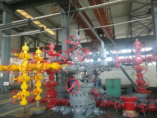 API 6A 석유 굴착 및 생산을 위한 케이스 헤드 스풀 플랜지 우물 헤드 장치