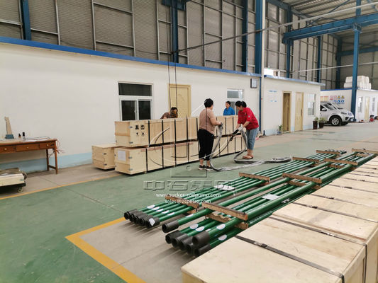 유전 26ft 잠수부 API 11AX 트라이할로메탄 타입 원천 펌프 튜빙