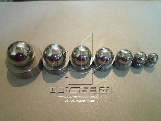 공과 좌석 밸브 1045 철강 흡입봉 펌프부