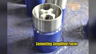 유전 플로트 슈: 시멘트 감소 및 시간 절약