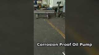 오일 추출을 위한 부식 방지 로드 펌프